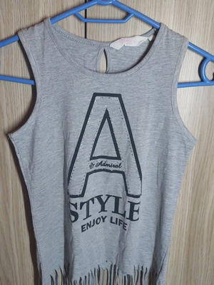 Admiral kids' t-shirt gray like new, 6 years old