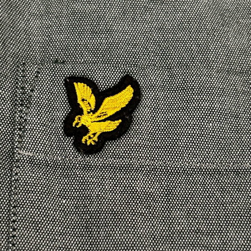 Lyle and Scott slim grey shirt like new, size M