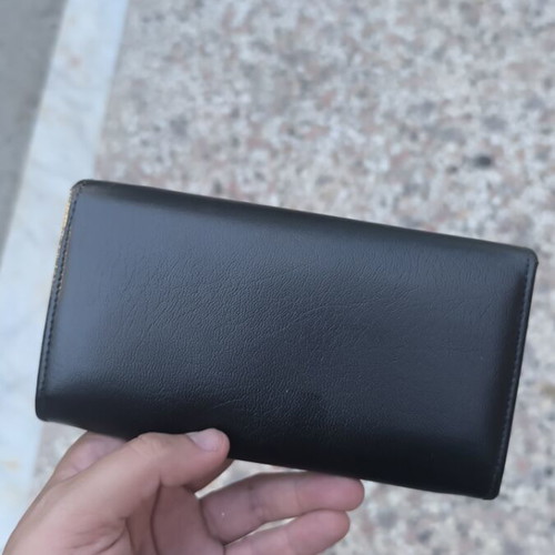 Vintage wallet like new, black
