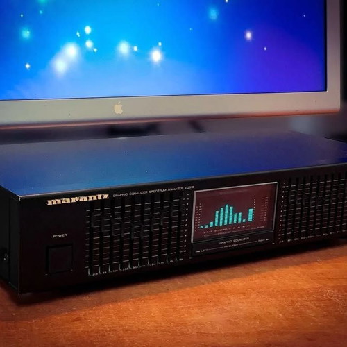 Marantz EQ551 graphic equalizer used, vintage 10-band stereo