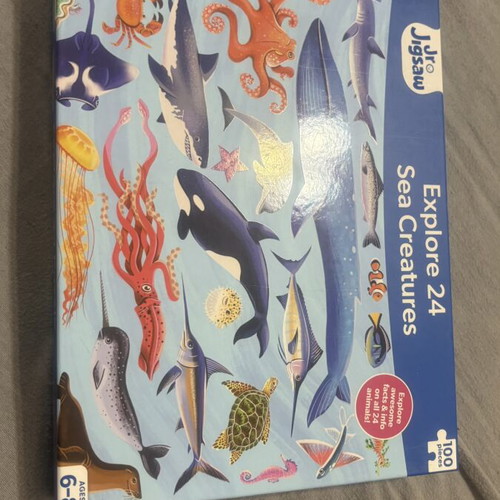 Puzzle 100 pieces new