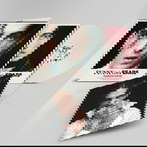 Damiano David Funny Little Fears ροζ βινύλιο καινούργιο, υπογεγραμμένο