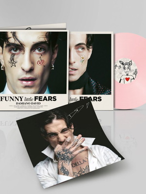 Damiano David FUNNY little FEARS  PINK VINYL + SIGNED