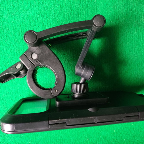 Waterproof motorcycle phone holder with case like new, universal