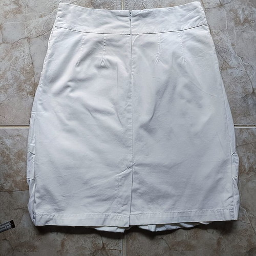 Blue River summer skirt new, white, size L