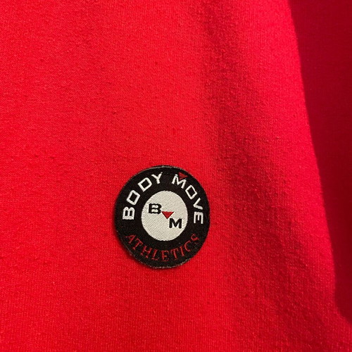 Bodymove red hoodie with knitted collar S used