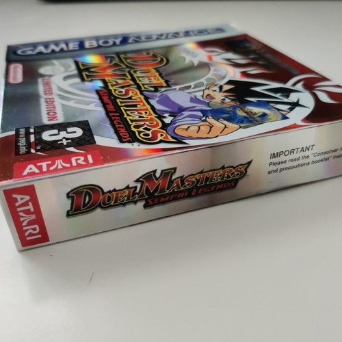 Duel Masters Senpai Legends Limited Edition Game Boy Advance new