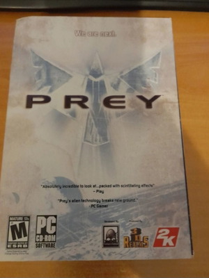 Prey PC game like new with 3 CDs