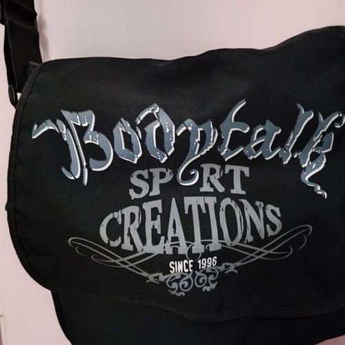 Bodytalk shoulder bag like new, black, waterproof, canvas