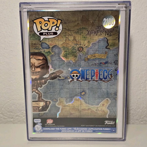 Funko POP! Animation One Piece Franky Bronze Statue PLUS Special Edition #2180 new