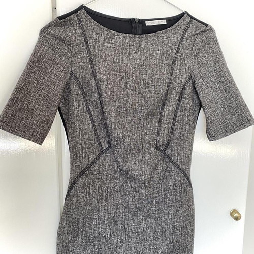 Zara pencil dress new, grey, size S