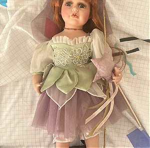 Πορσελάνινη Κούκλα Νεράιδα vintage