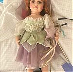  Πορσελάνινη Κούκλα Νεράιδα vintage