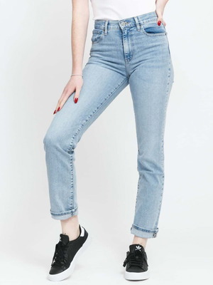 Levis 724 High Rise Slim Straight Jeans new, light blue, W29/L31