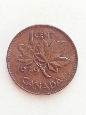 Canada 1 cent 1979 μεταχειρισμένο