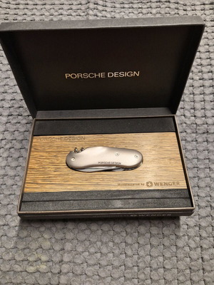 Нож Porsche Design by Wenger нов, рядък колекционерски