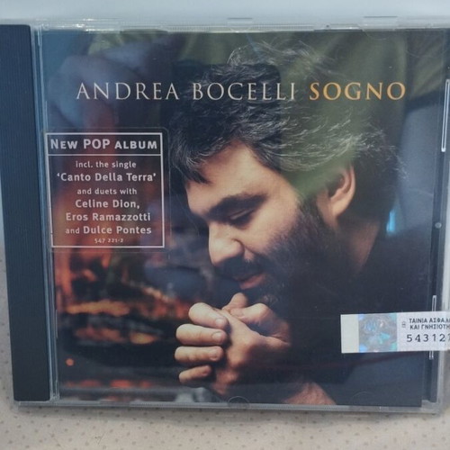 Andrea Bocelli Sogno CD like new, pop