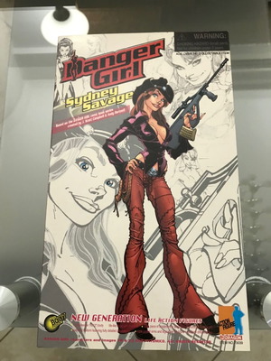 Danger Girl Sydney Savage 12-inch figure doll used