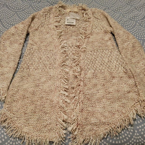 Zara women's knitted cardigan new, size S-M, pink multicolor