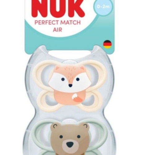 Nuk pacifiers for 0-2 months