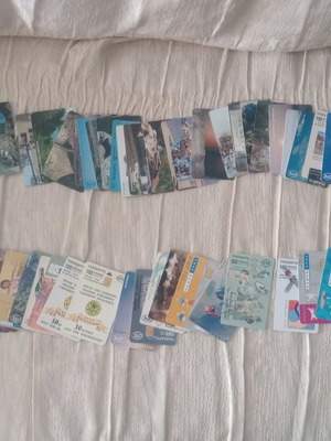 Phone cards pack of 67 like new