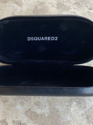 Dsquared2 glasses case new, black