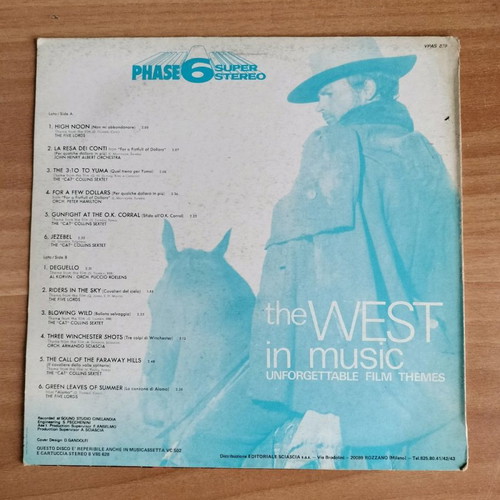 The West In Music vinyl in excellent condition