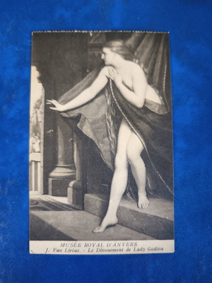 French museum art postcards set of 2, like new