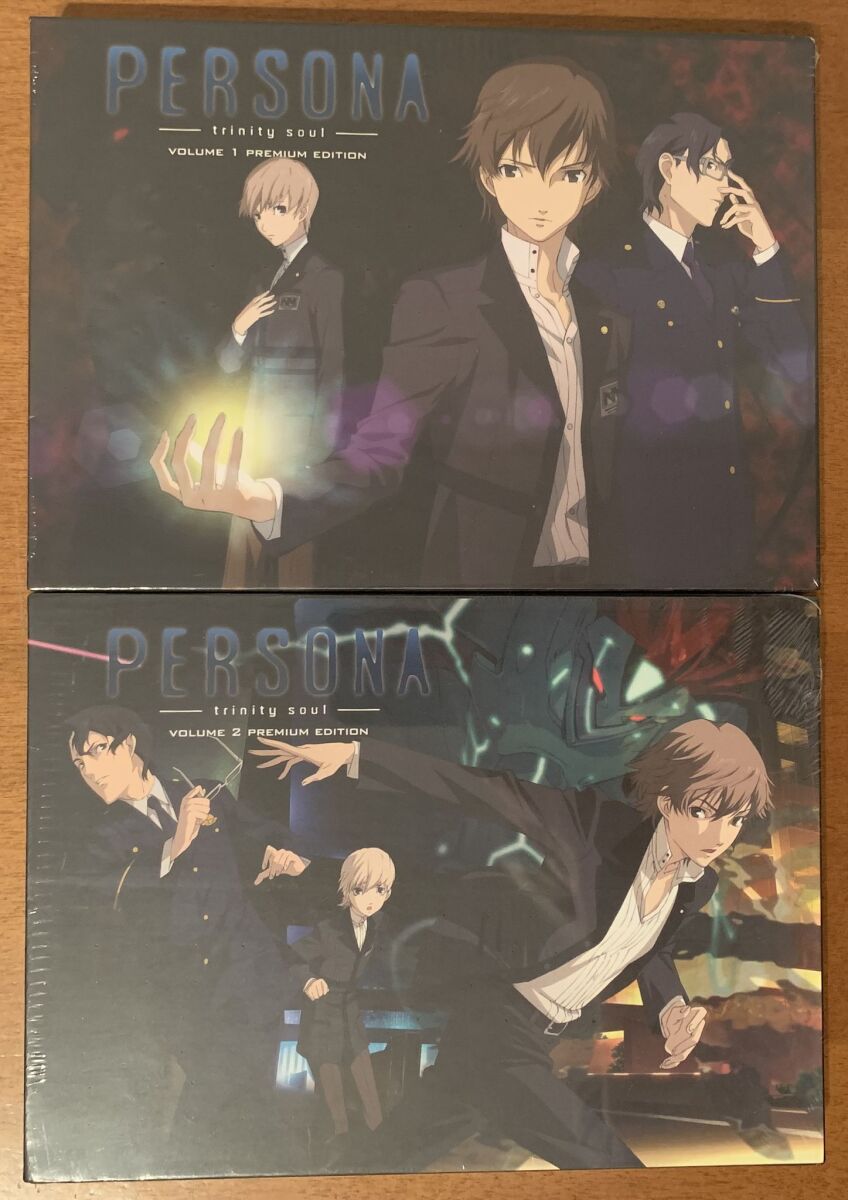 PERSONA - trinity soul - DVD 全巻 BOX付き PERSONA -trinity soul- DVD Box 10 Volume Set Booklet CD PS2 Game