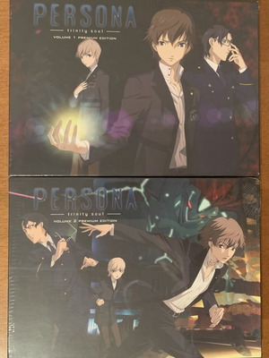 Persona Trinity Soul DVD Premium Edition Box Set new with 2 Artbooks