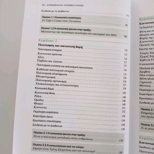 Sociology The Basic Concepts book like new, Greek