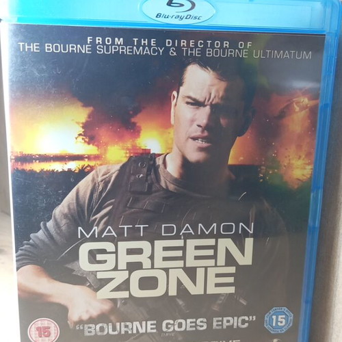 Green Zone Blu-Ray like new with English subtitles