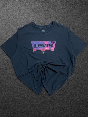 Levi's Vintage Graphic Batwing T-Shirt Grey Size XL Like New