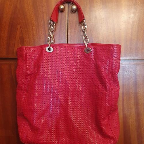 Book tote Dior large size, good as new, red