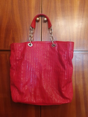 Book tote Dior large size, good as new, red