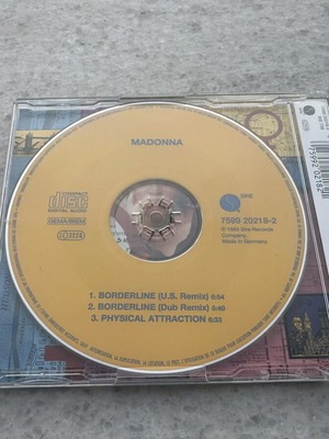 Madonna Borderline CD single, pop