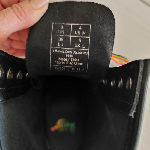 Dr. Martens Youthful Boots Size 36 Like New Black Patent