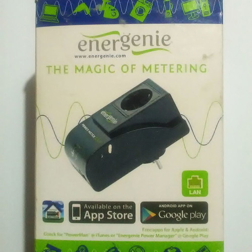 Energenie EGM-PWM-LAN energy consumption meter new with LAN