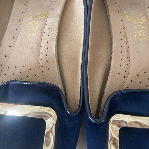 Ballerinas used, size 38, blue