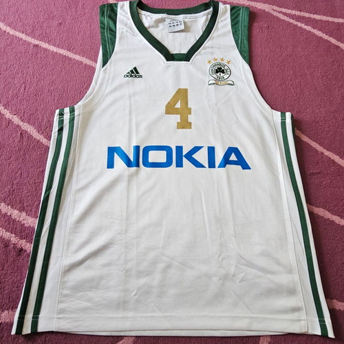 Panathinaikos Basketball Jersey 100 Years, like new, Alberti