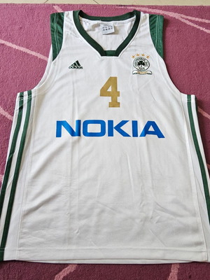 Panathinaikos Basketball Jersey 100 Years, like new, Alberti