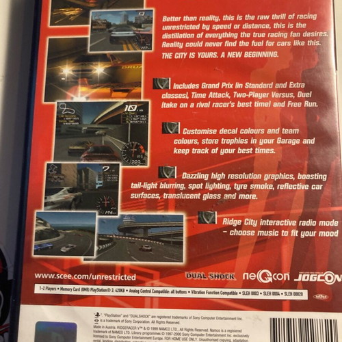 Ridge Racer V used for PlayStation 2 (PS2)