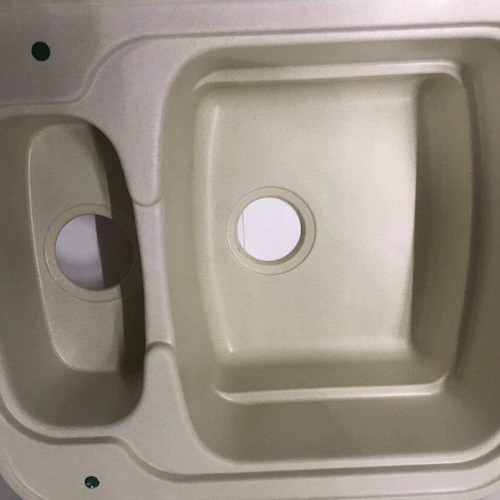 Wilco S-314 Synthetic Granite Kitchen Sink new, cappuccino