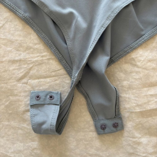 H&M Blue Bodysuit used, size L