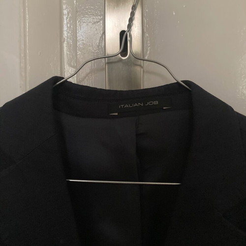 Italian Job vintage jacket size 52 like new, black-blue