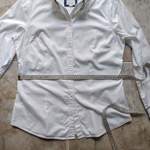 S.Oliver women's shirt new, white and blue, sizes M and L
