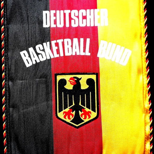 West Germany Basketball Official Match Banner like new