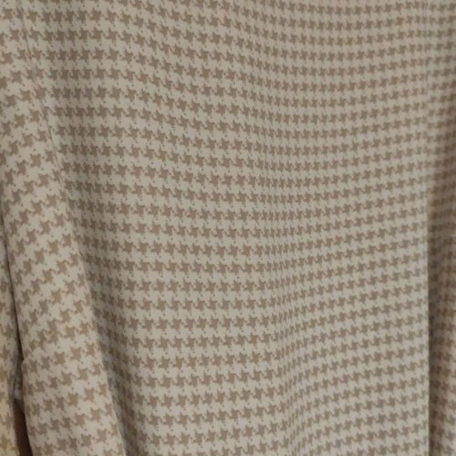 H&M dress like new, white and beige, size XXL