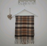 Checked scarf like new