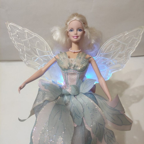 Barbie Swan Lake Odette 2003 doll used with light-up wings